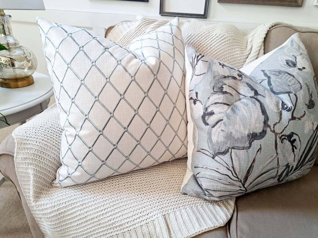 Seasalt diamond pattern pillow cover