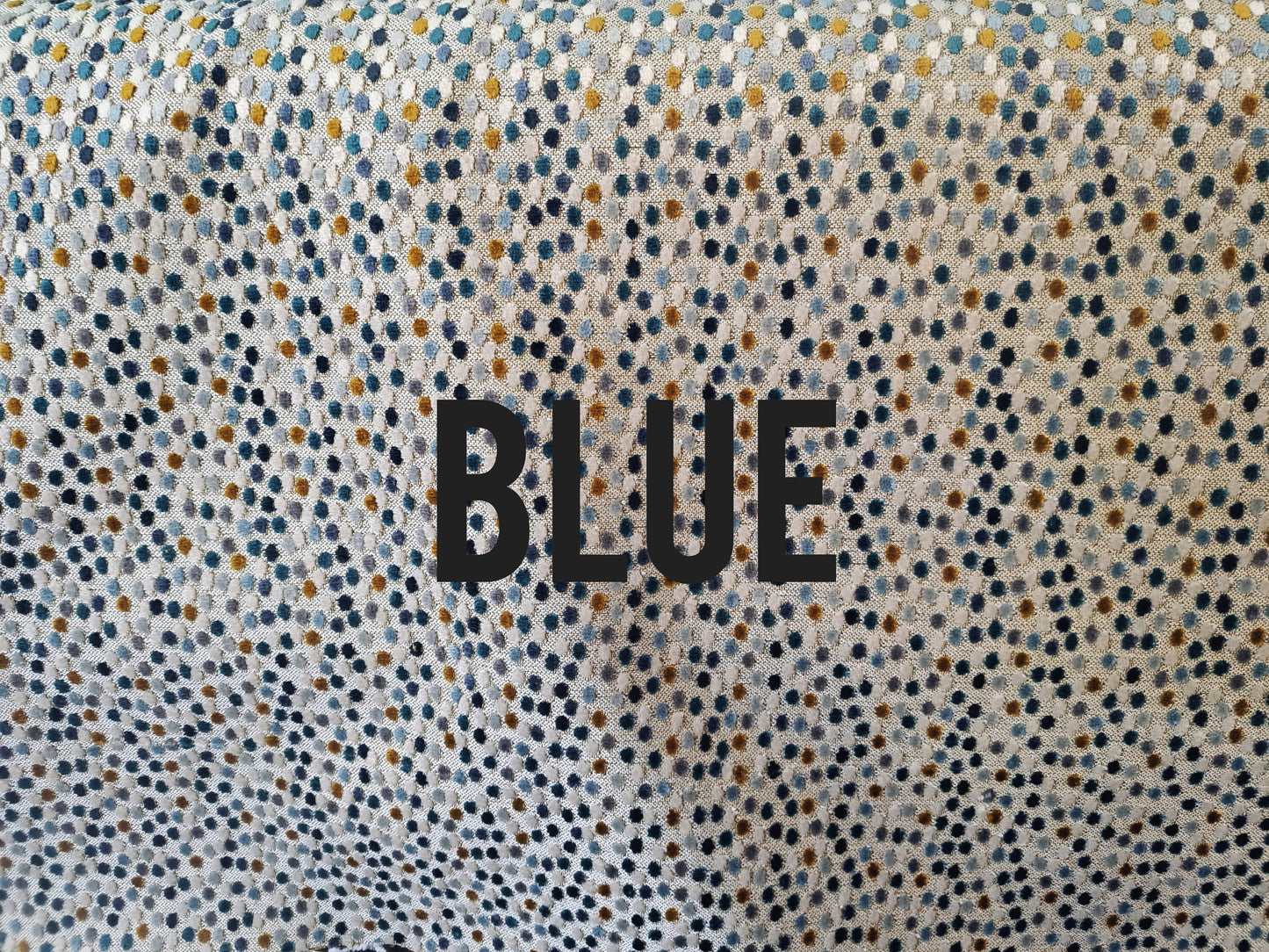 Colorful velvet dot Pillow Cover