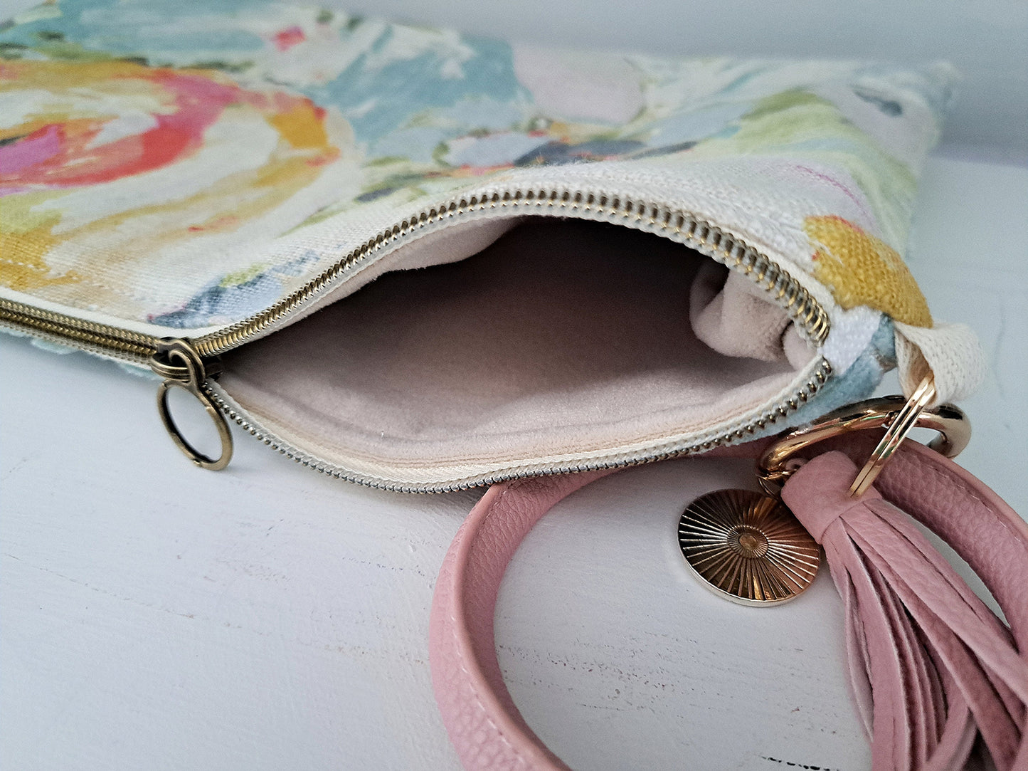 Garden Floral Clutch Bag