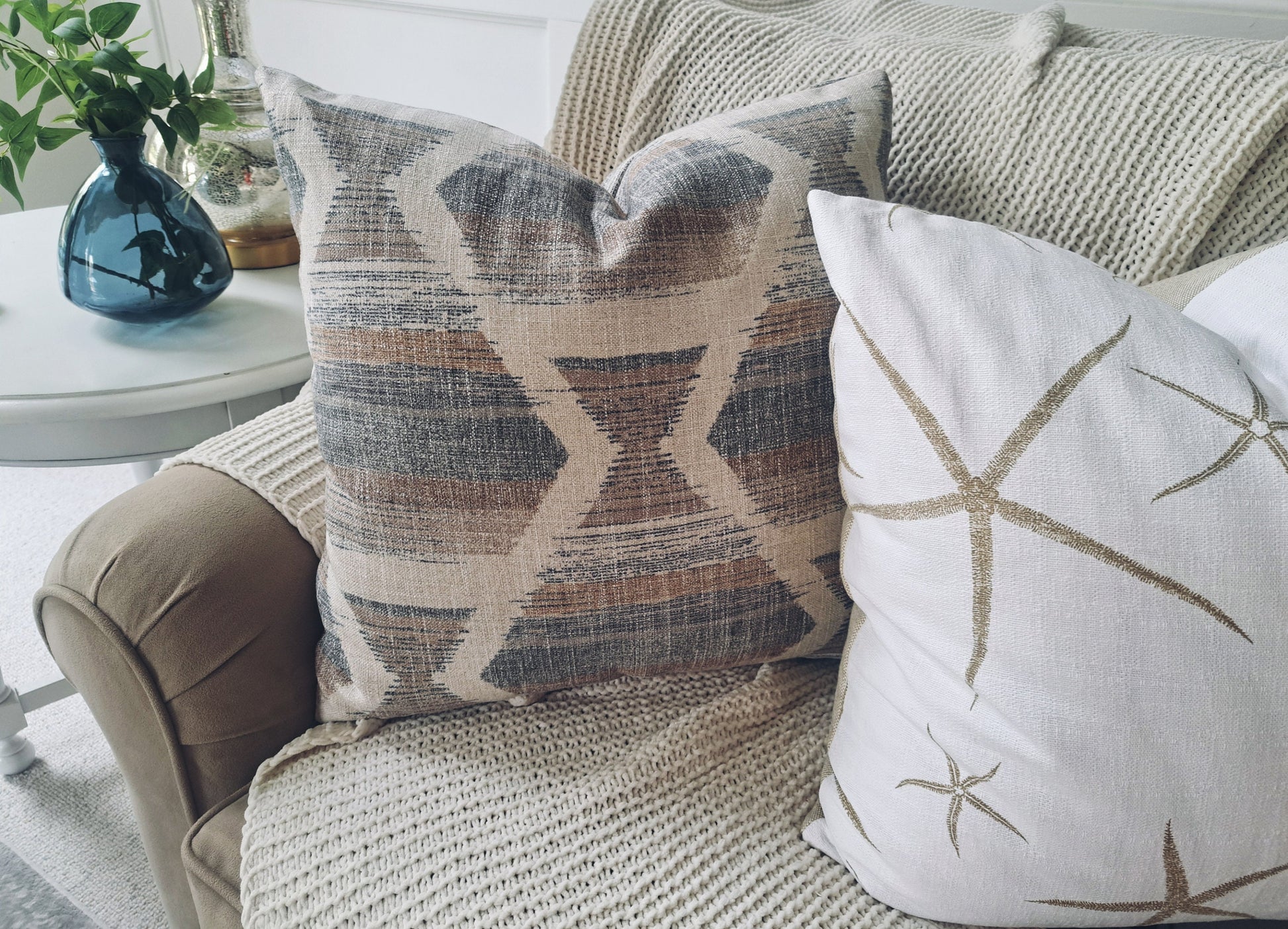 Sandstone Linen Pillow Cover