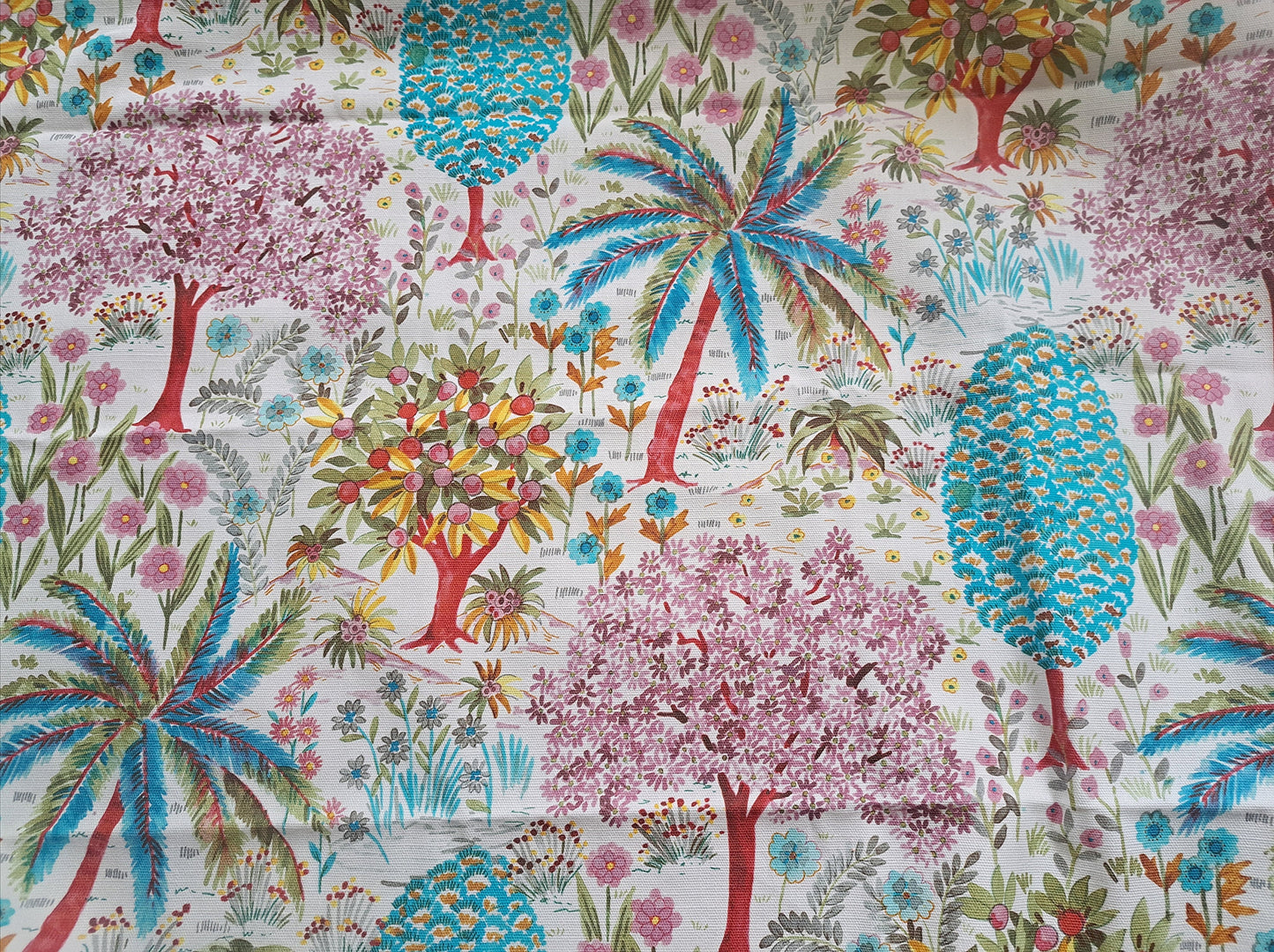 Tropical Trees Pillow Cover