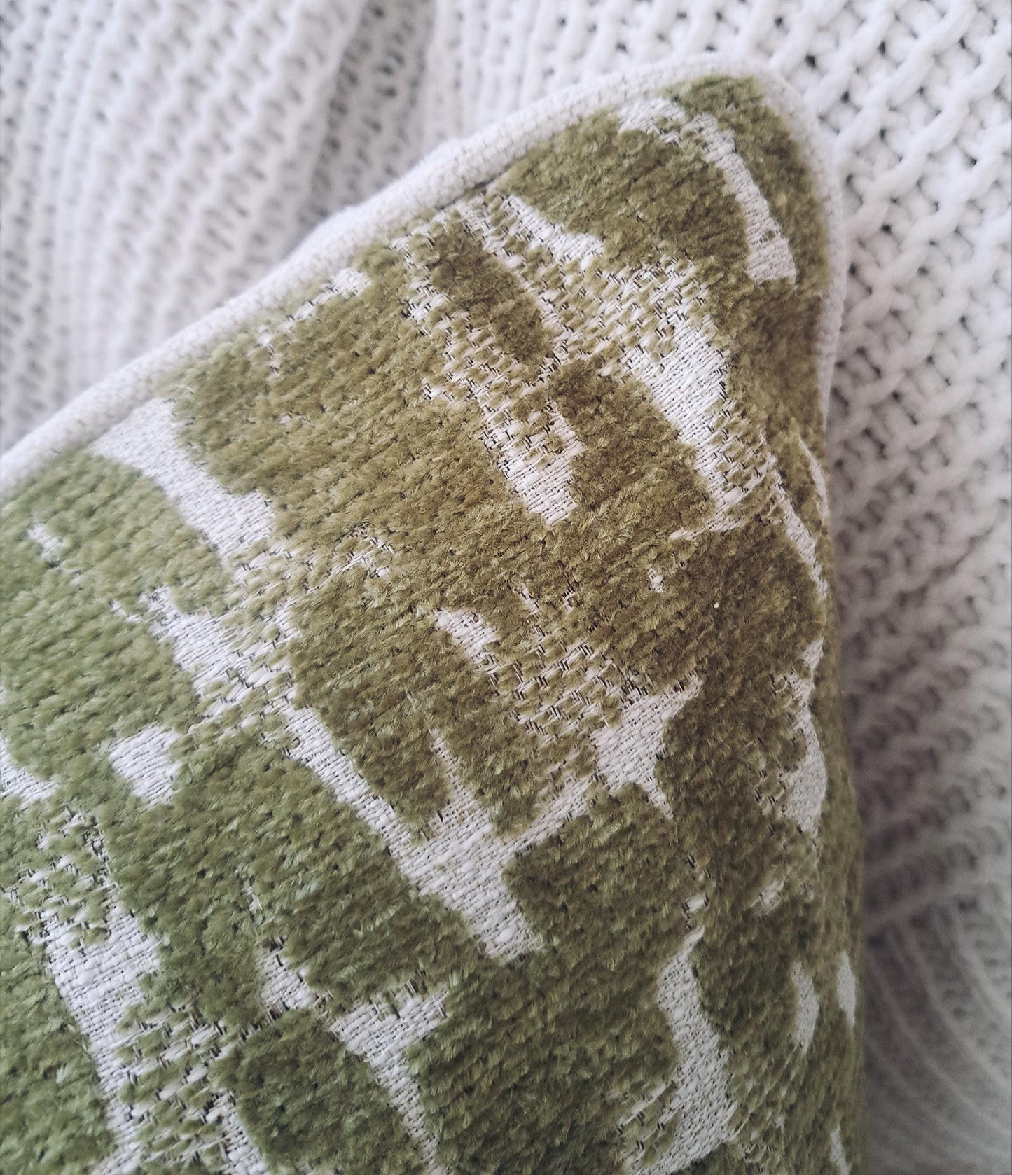 Levity Avocado Abstract Animal Print Pillow Cover