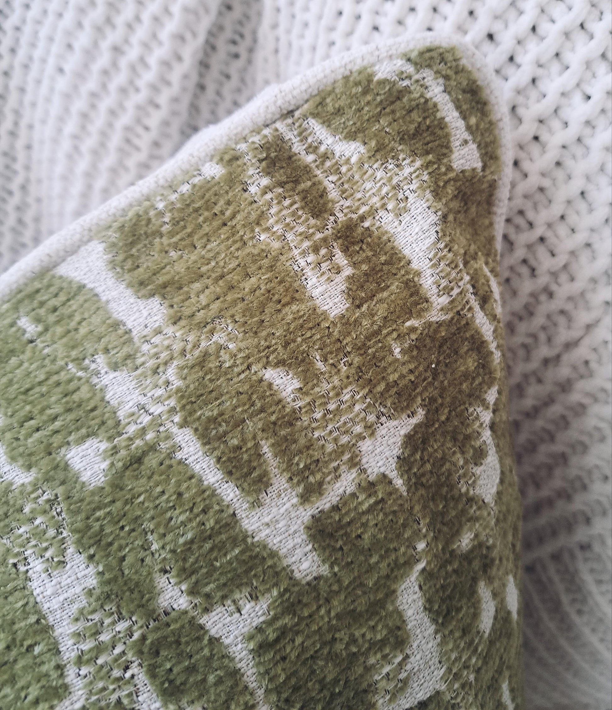 Levity Avocado Abstract Animal Print Pillow Cover