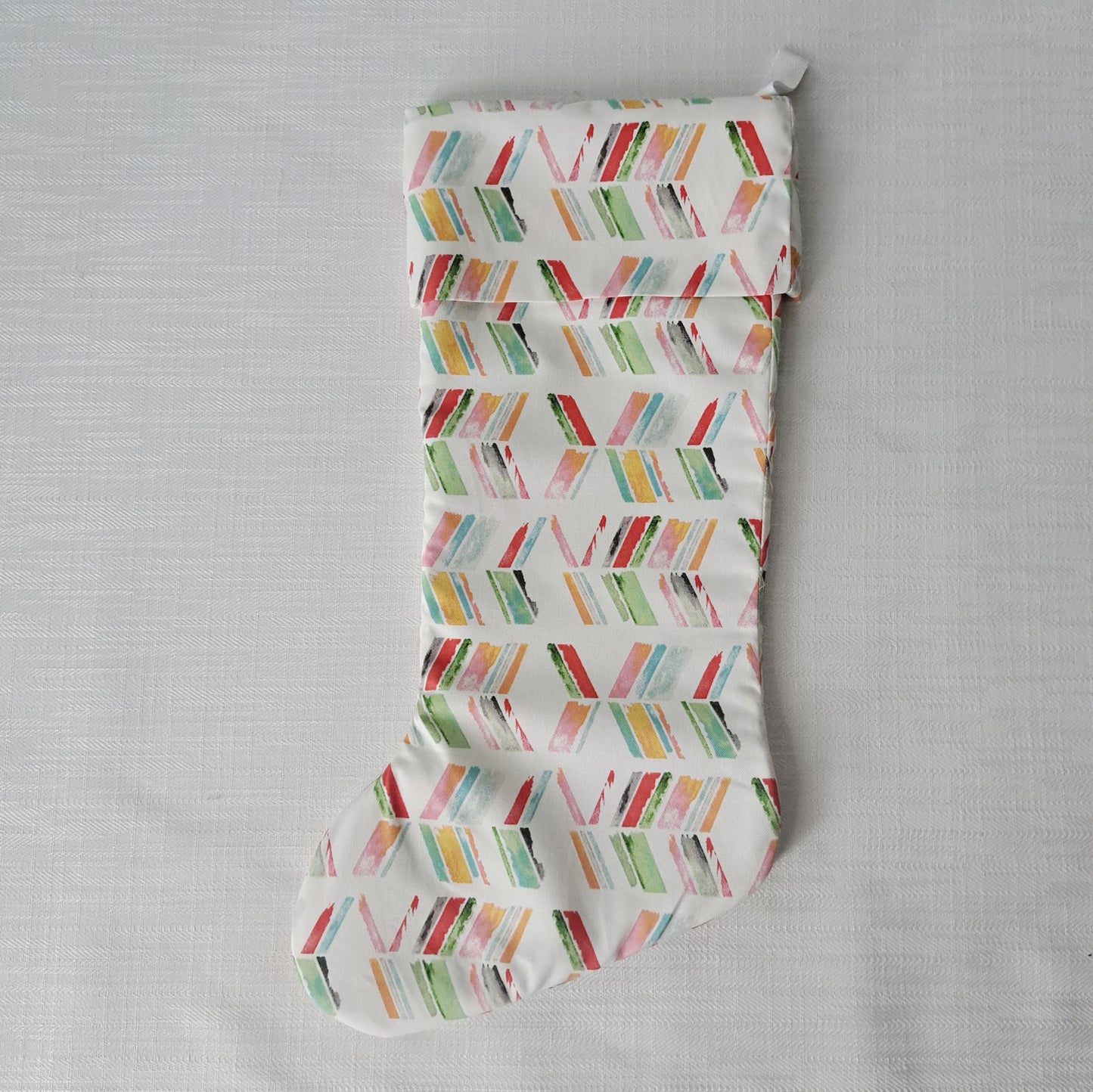 Bright Colors Candyland Christmas Stocking