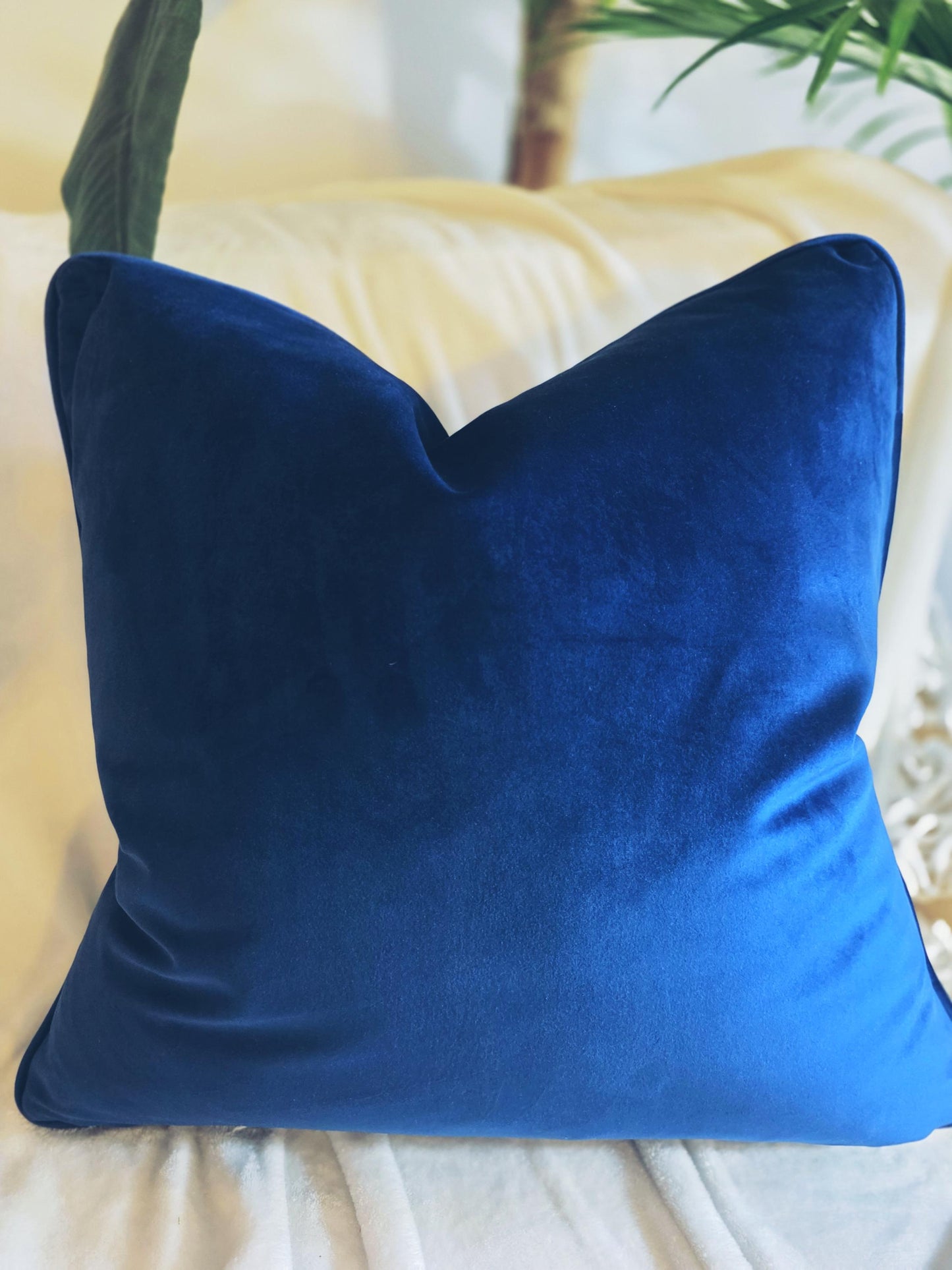 Royal Dragon Porcelain Blue Pillow Cover