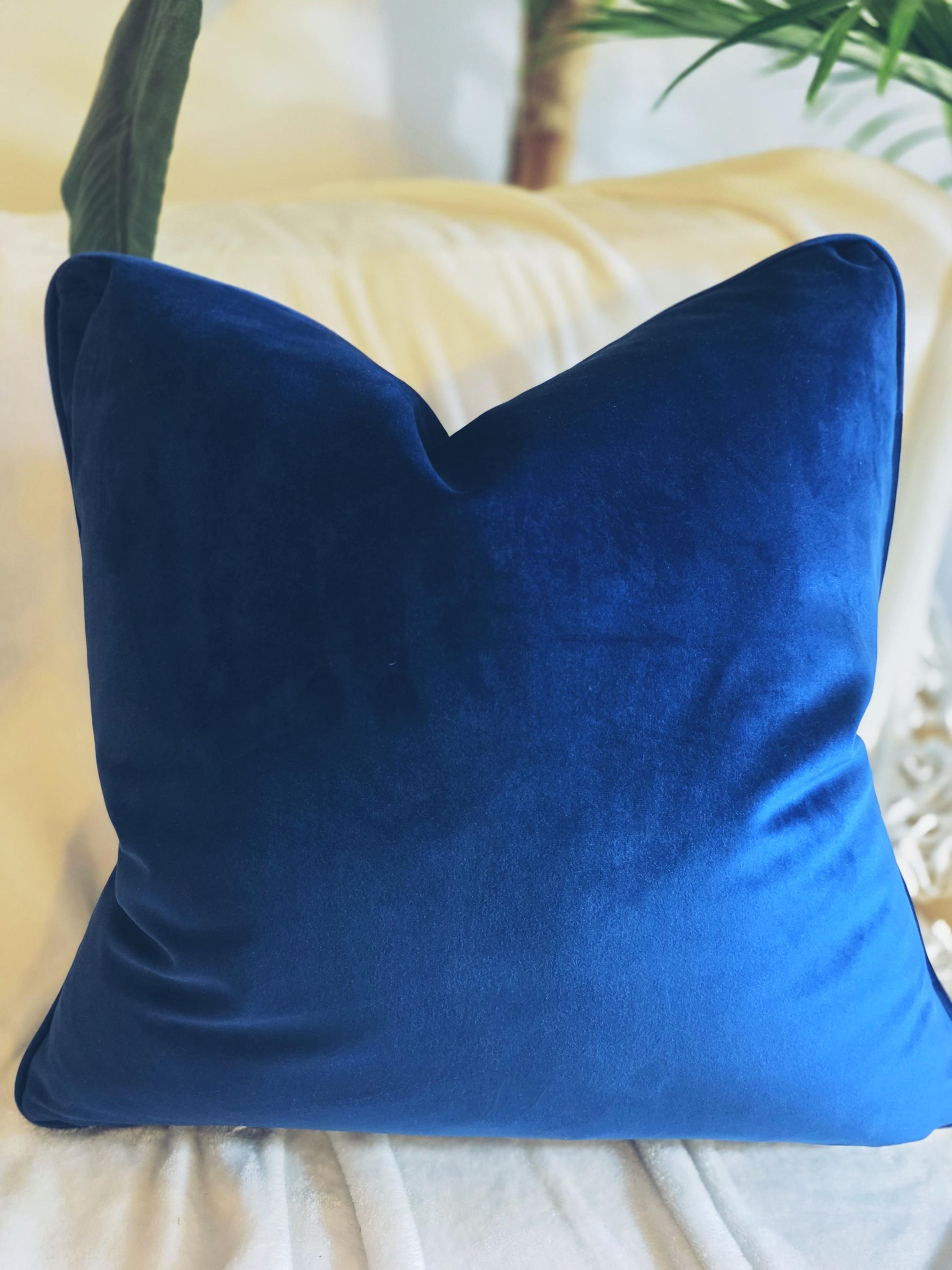 Royal Dragon Porcelain Blue Pillow Cover