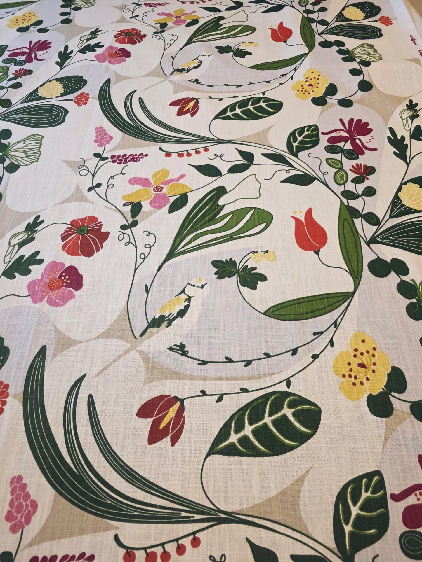 Swiss Multi Floral Pillow Cover
