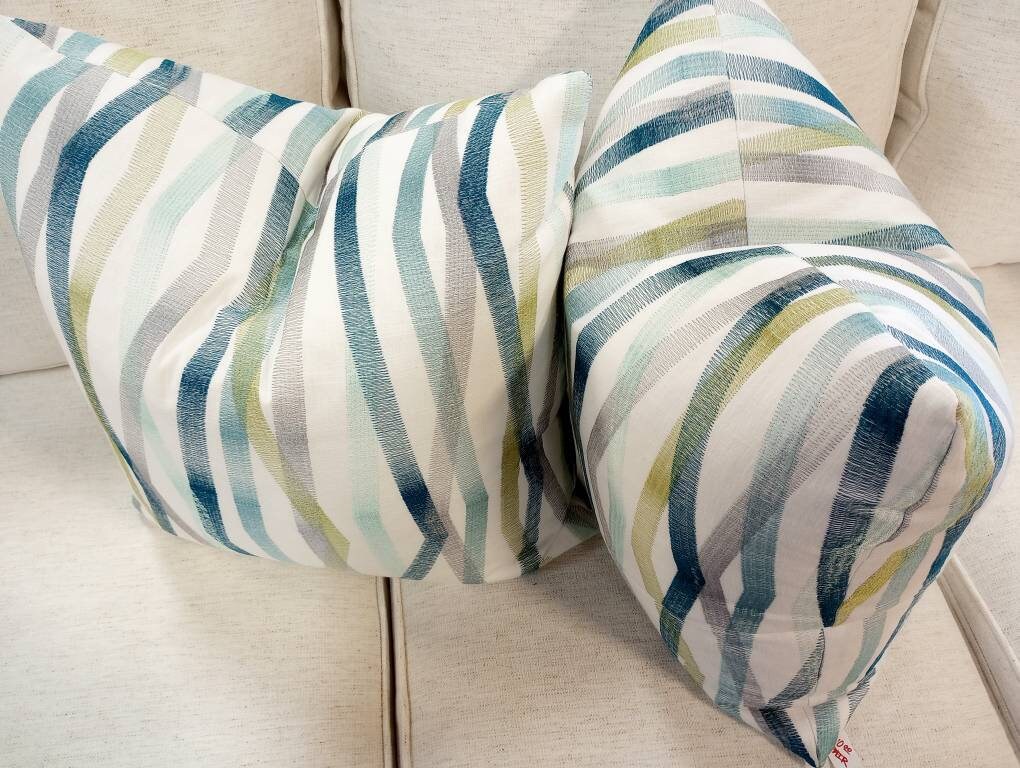 Contemporary Stripe Pillow Cover