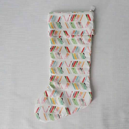 Bright Colors Candyland Christmas Stocking