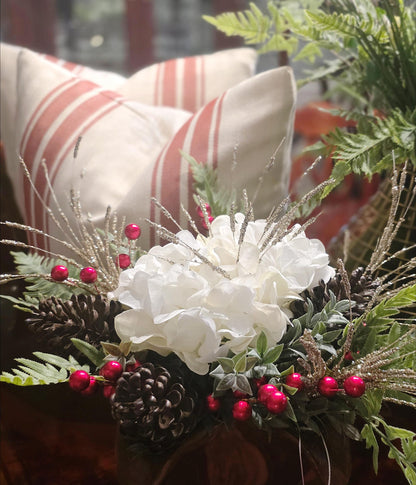 Red Stripe Pillow Cover