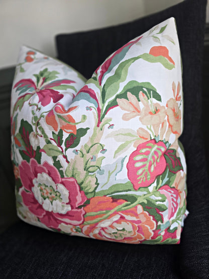 Bright Floral Printed Cotton Marlee Nectar