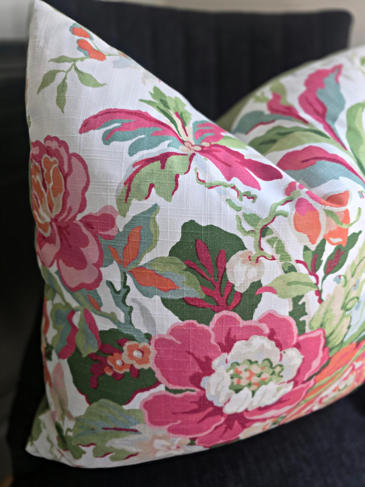Bright Floral Printed Cotton Marlee Nectar